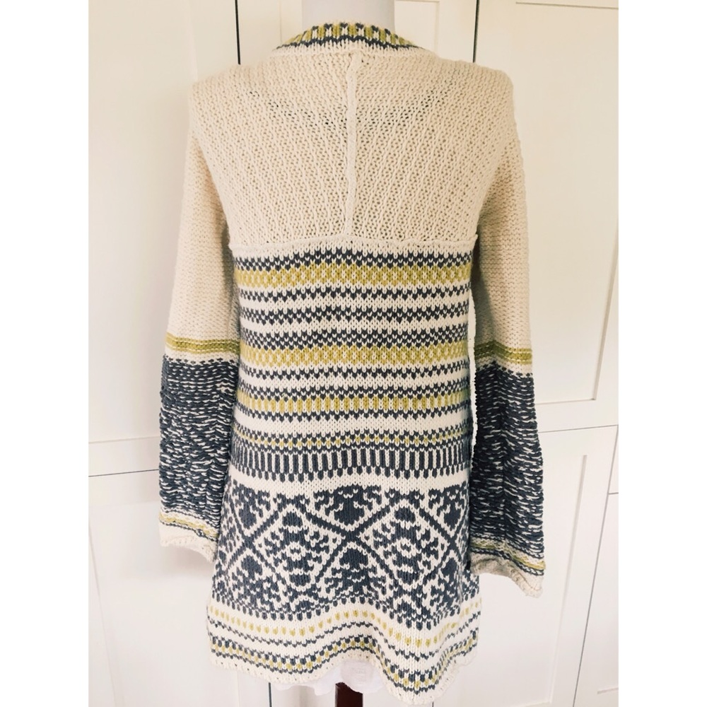 Free People Nordic Chunky Knit Sweater Car…